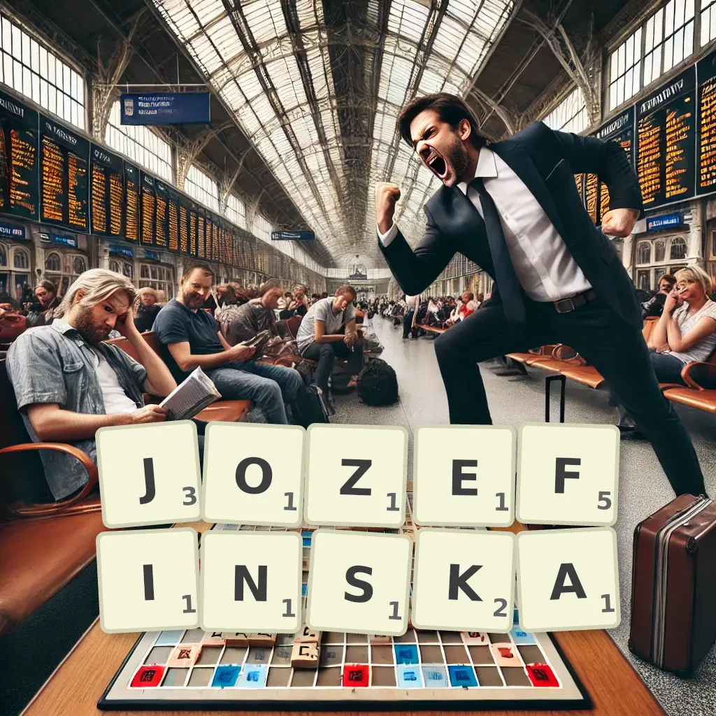 Słowa z liter JÓZEFIŃSKĄ