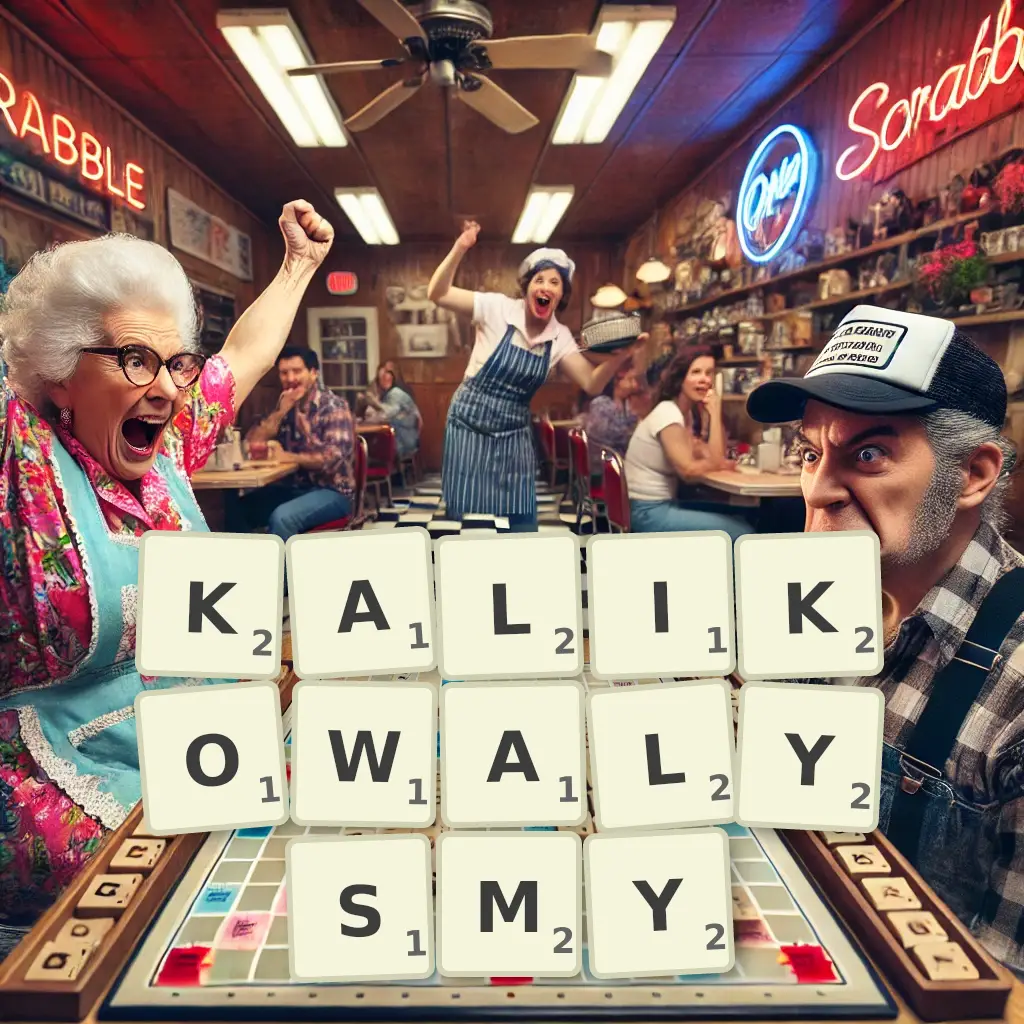 Słowa z liter KALIKOWAŁYŚMY