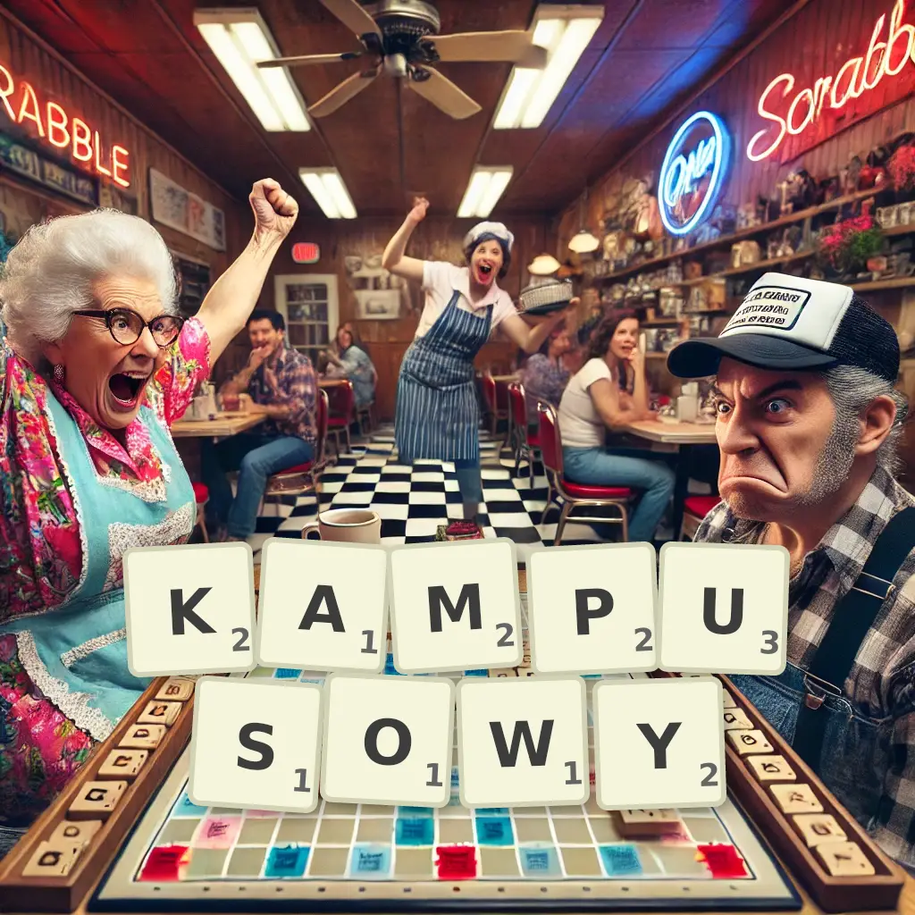 Słowa z liter KAMPUSOWY