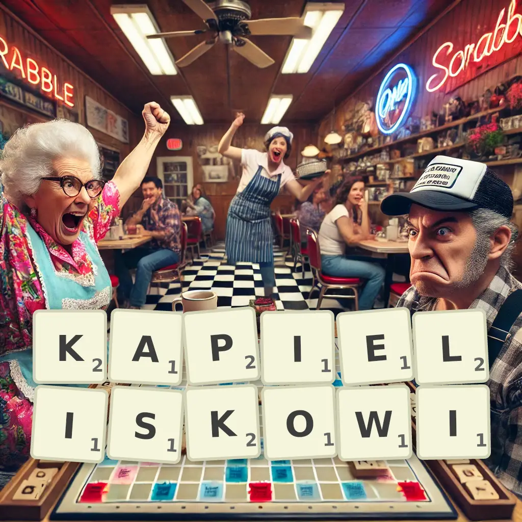Słowa z liter KĄPIELISKOWI