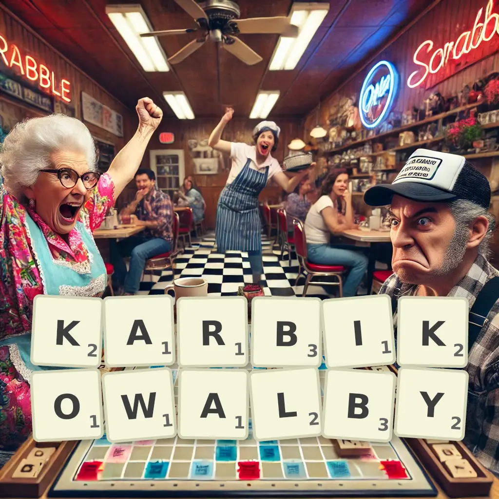 Słowa z liter KARBIKOWAŁBY