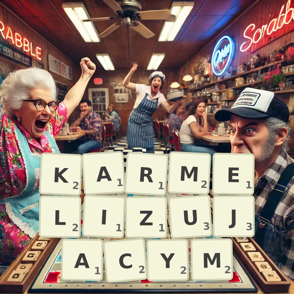 Słowa z liter KARMELIZUJĄCYM