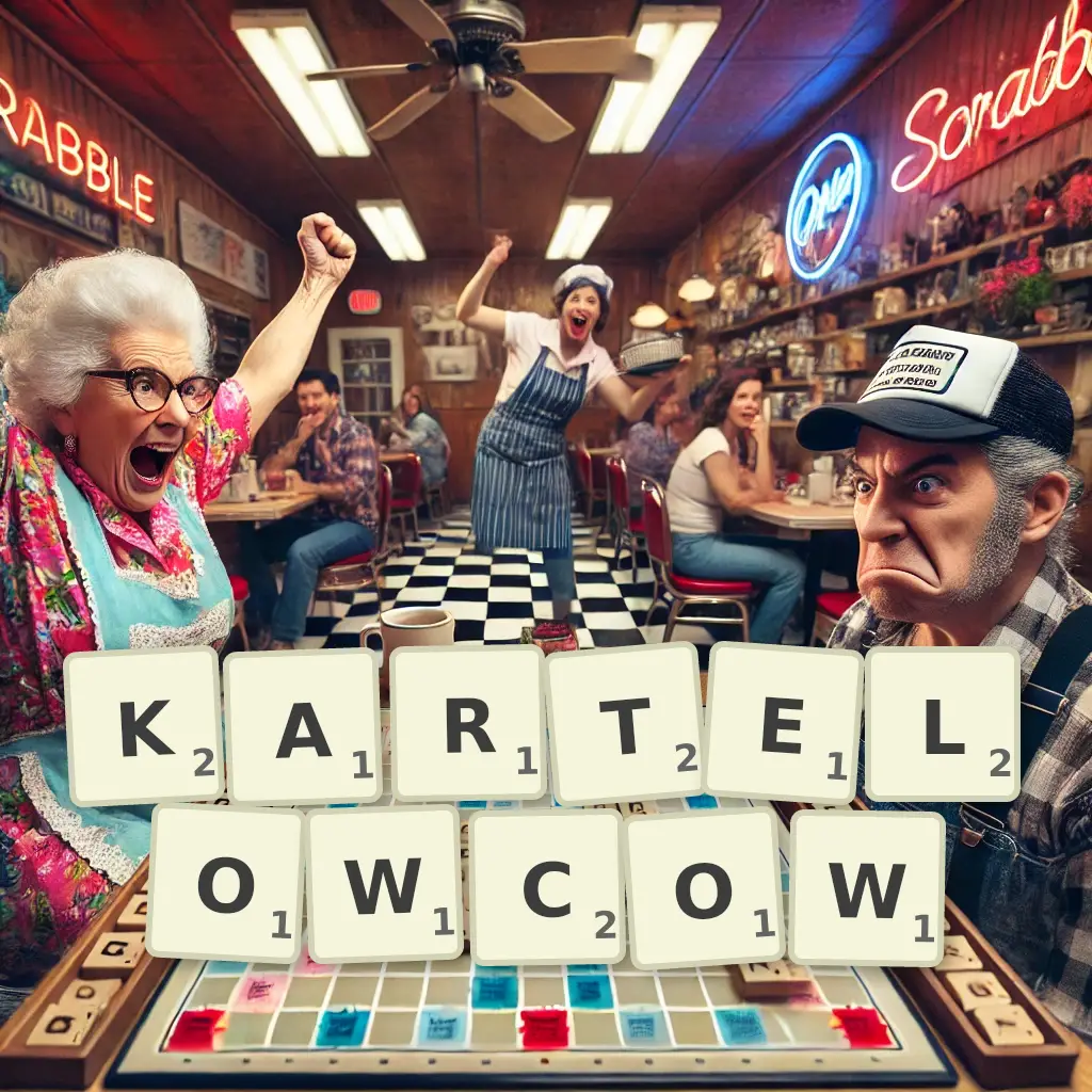 Słowa z liter KARTELOWCÓW