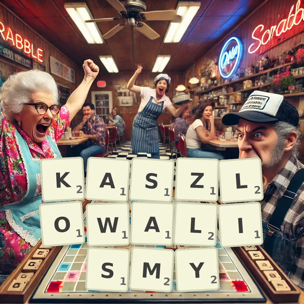 Słowa z liter KASZLOWALIŚMY
