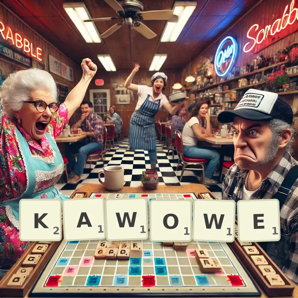 Słowa z liter KAWOWE