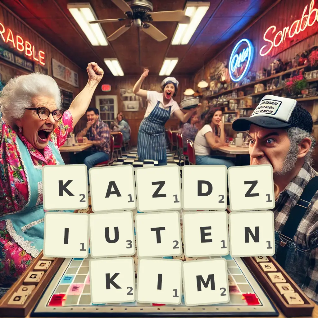 Słowa z liter KAŻDZIUTEŃKIM
