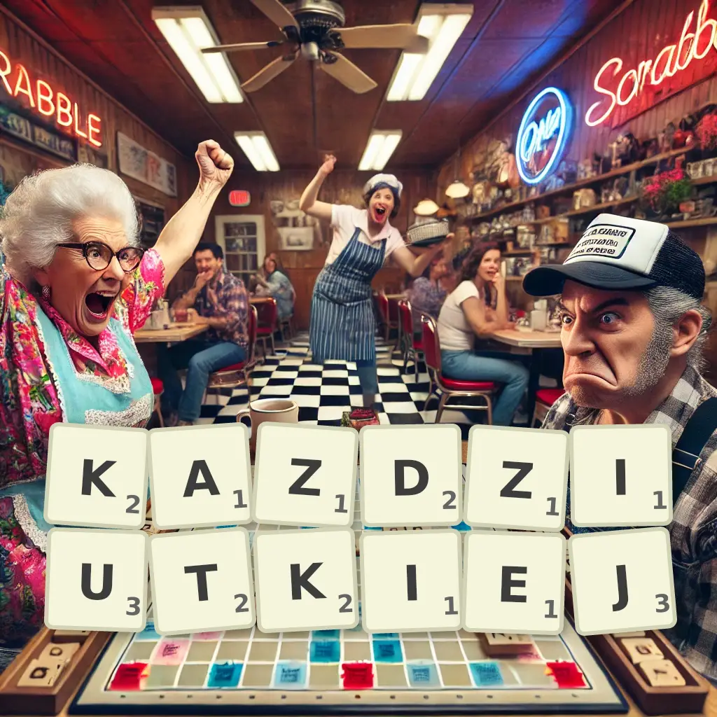 Słowa z liter KAŻDZIUTKIEJ
