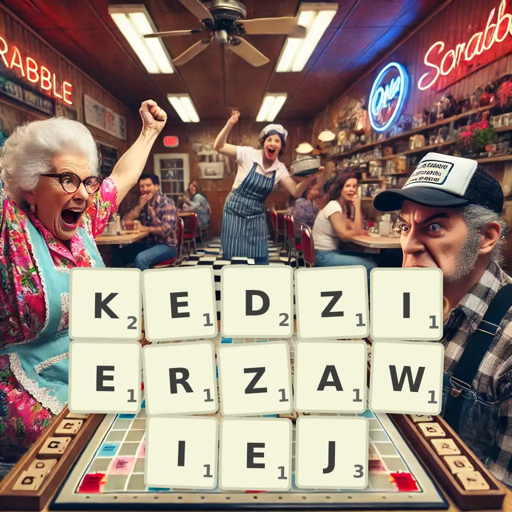 Słowa z liter KĘDZIERZAWIEJ