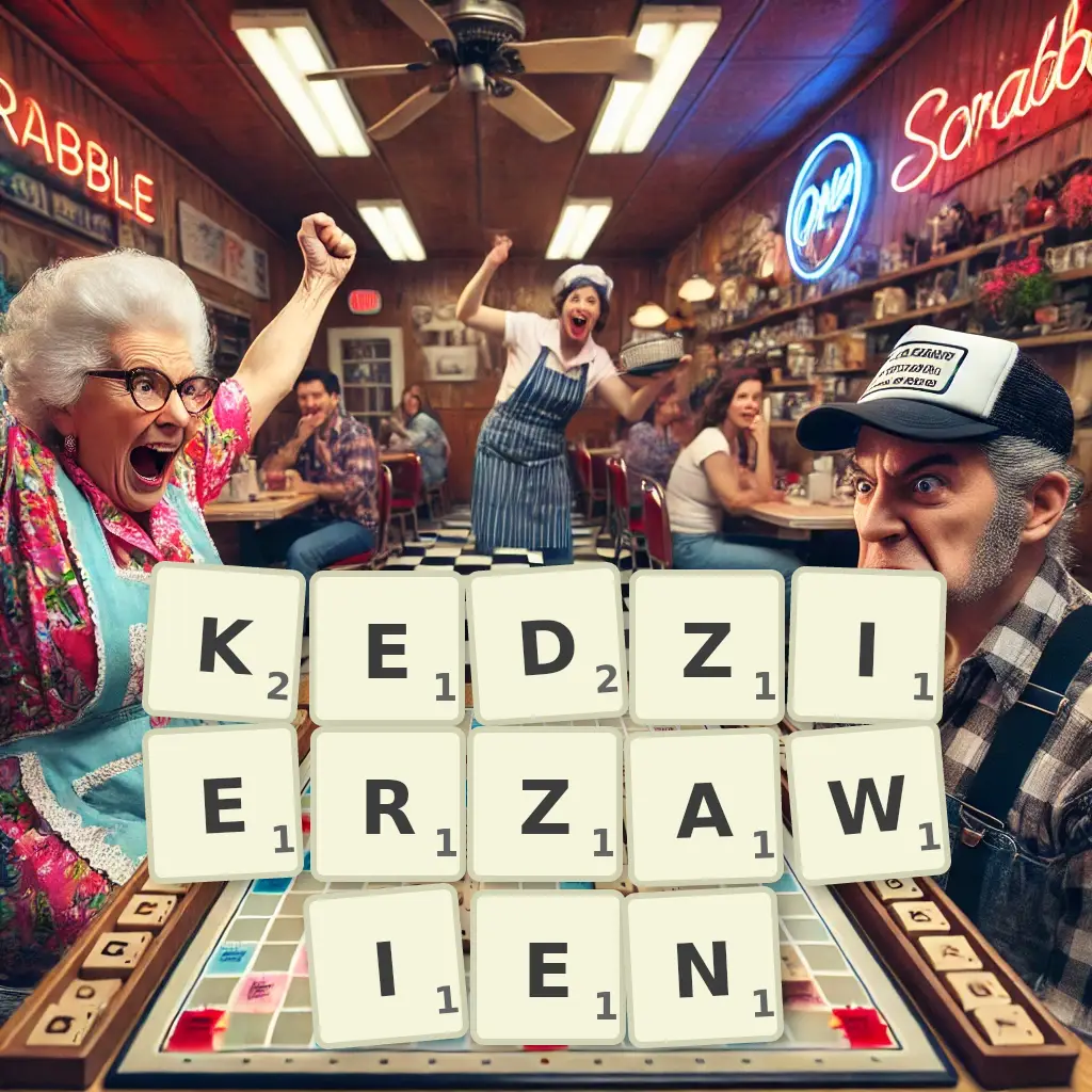 Słowa z liter KĘDZIERZAWIEŃ