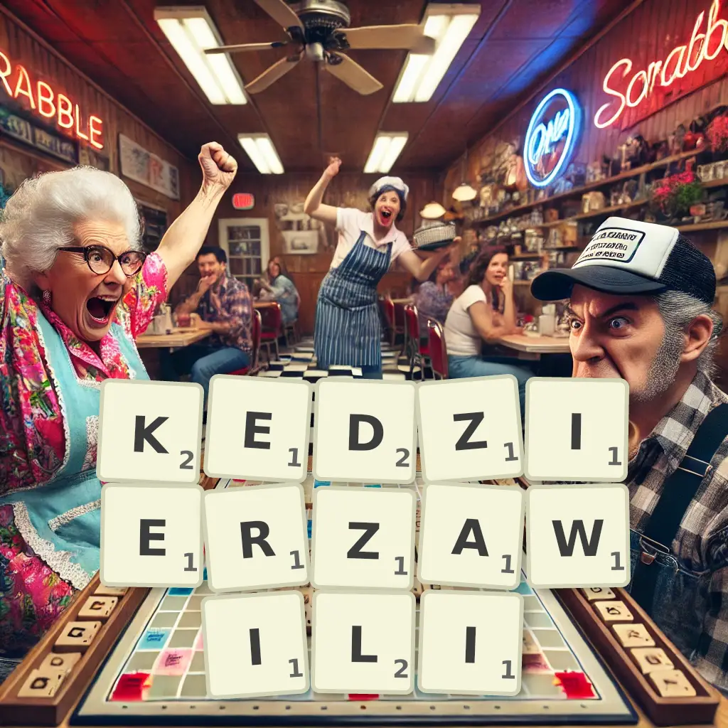 Słowa z liter KĘDZIERZAWILI