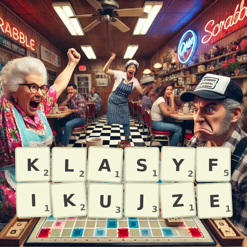 Słowa z liter KLASYFIKUJŻE