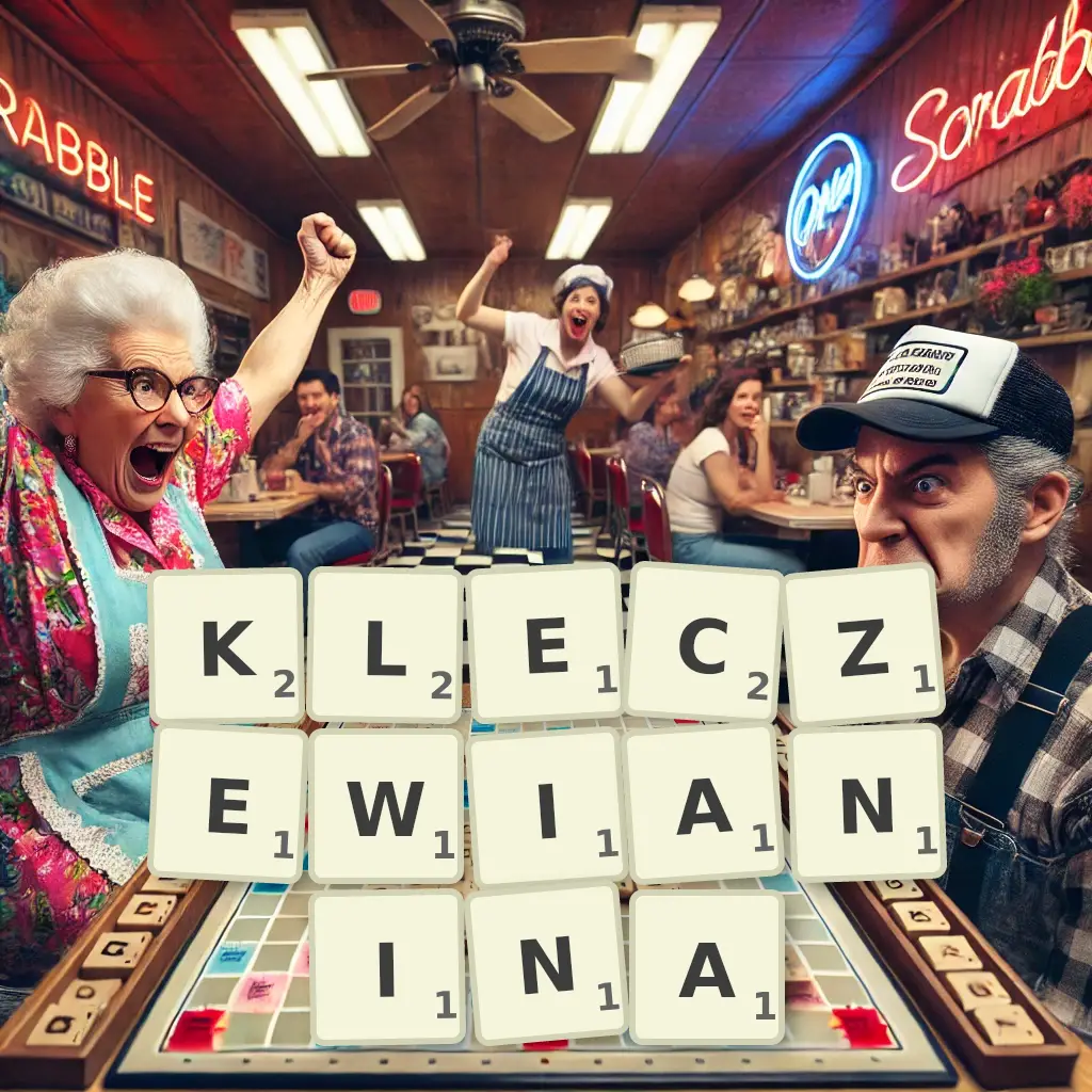 Słowa z liter KLECZEWIANINA