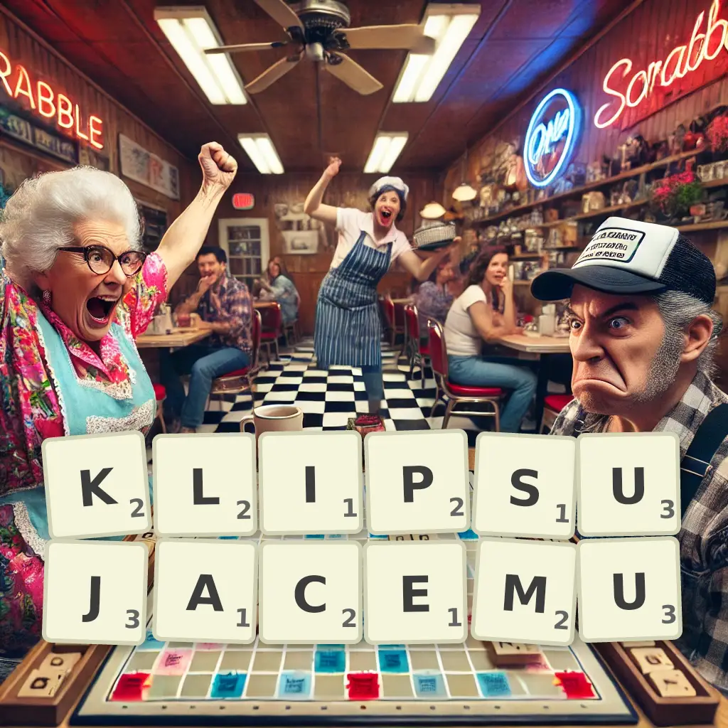 Słowa z liter KLIPSUJĄCEMU