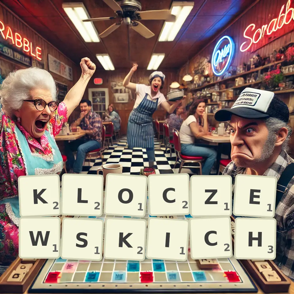 Lista słów z liter KŁOCZEWSKICH Słowa z liter KŁOCZEWSKICH