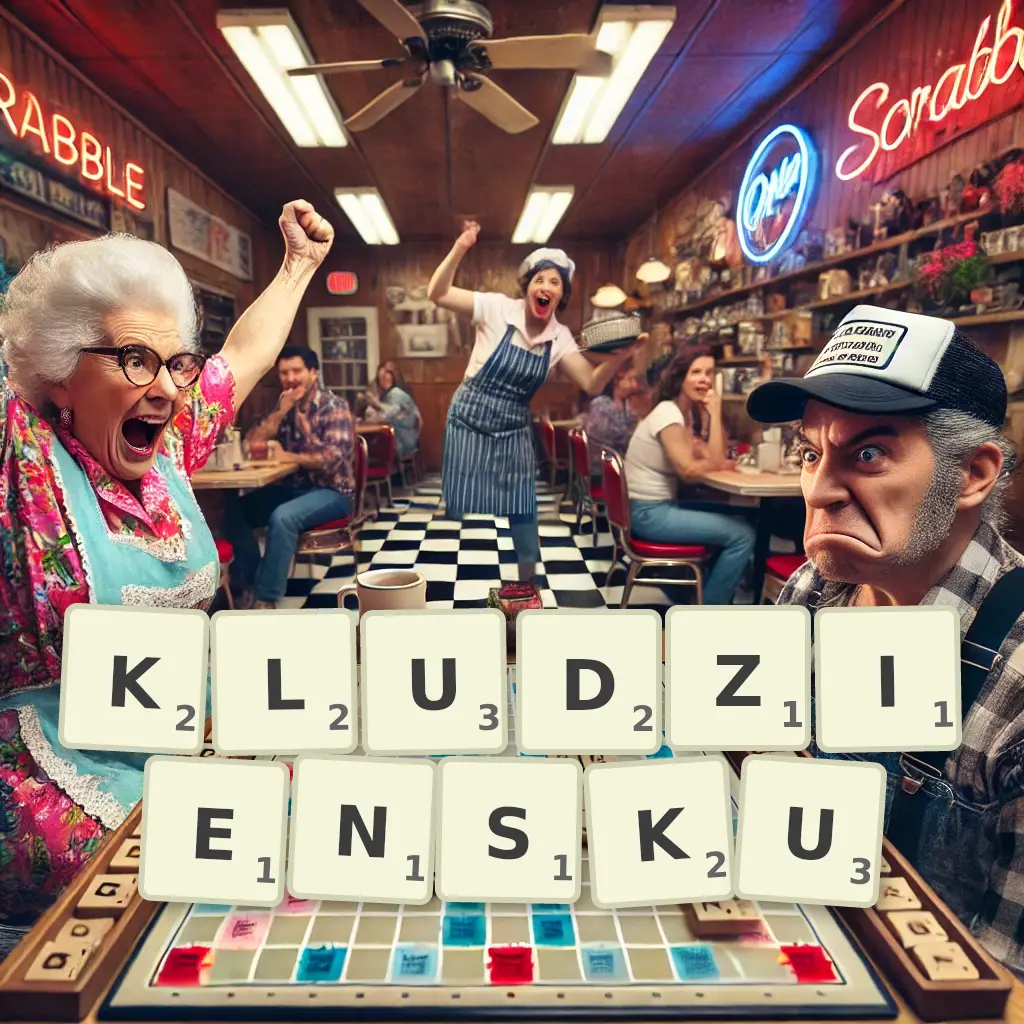 Słowa z liter KŁUDZIEŃSKU