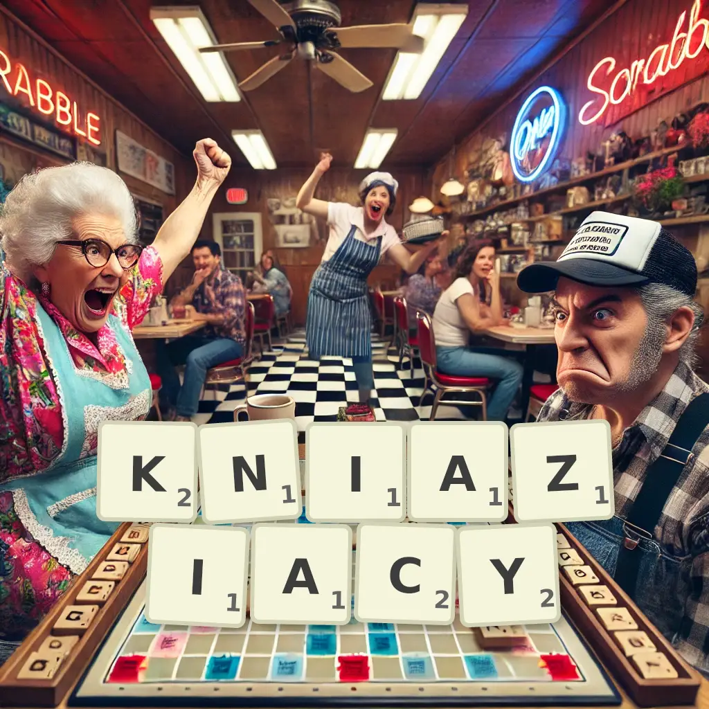 Słowa z liter KNIAZIĄCY