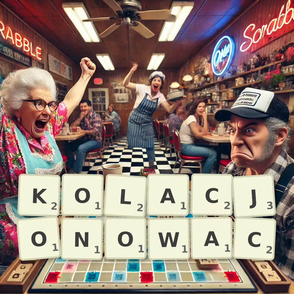 Słowa z liter KOLACJONOWAĆ