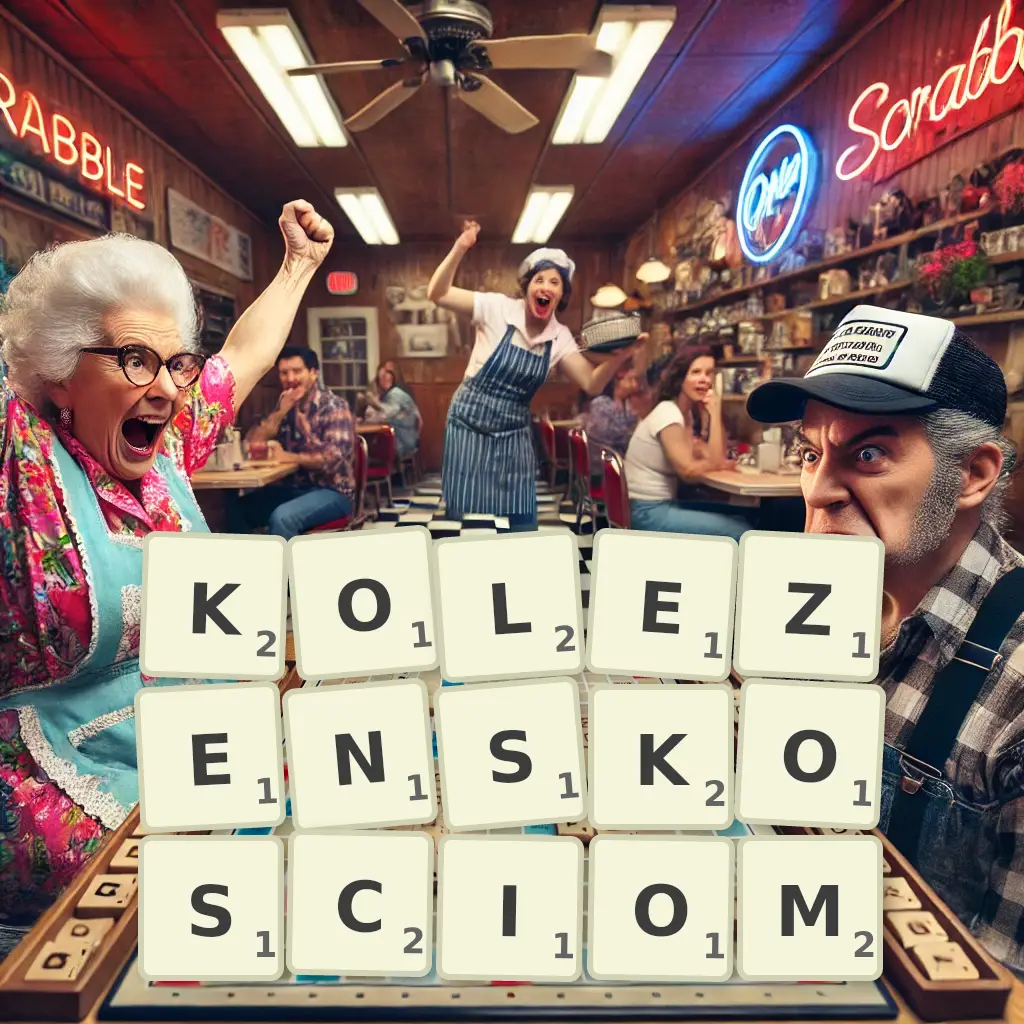 Słowa z liter KOLEŻEŃSKOŚCIOM