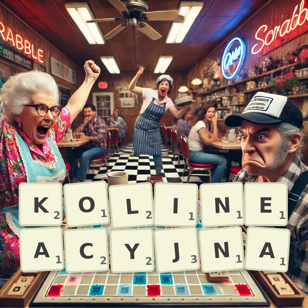 Słowa z liter KOLINEACYJNĄ