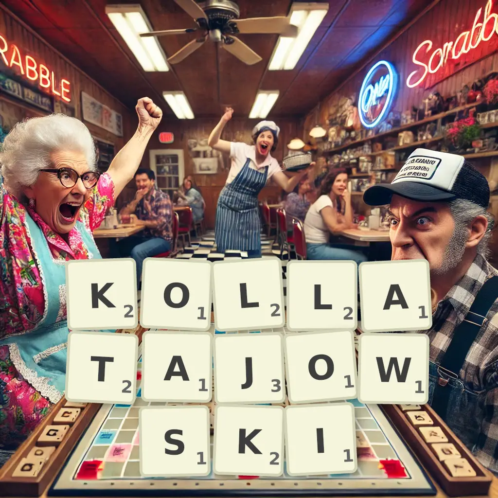 Słowa z liter KOŁŁĄTAJOWSKI