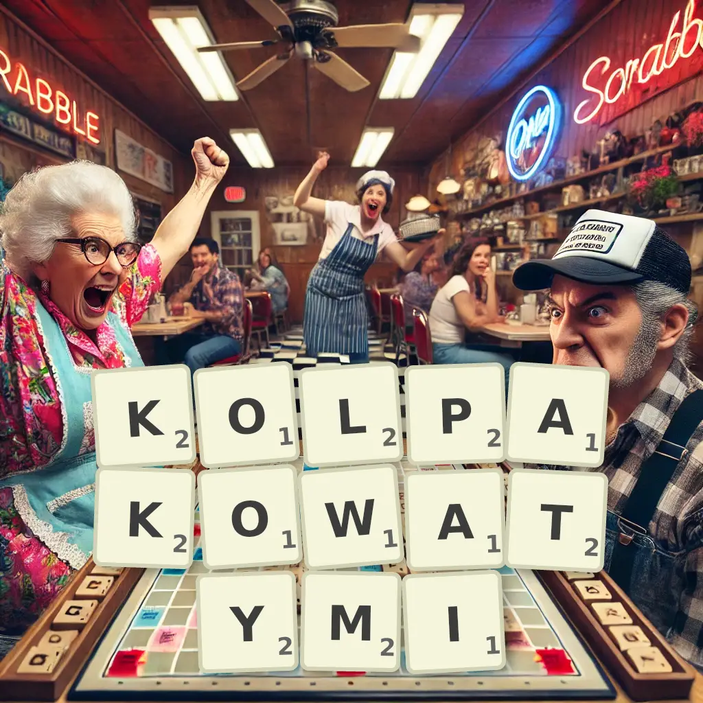 Słowa z liter KOŁPAKOWATYMI