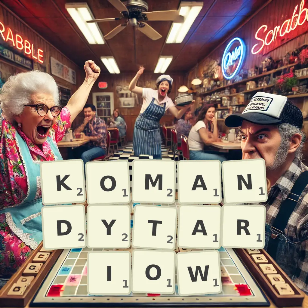 Słowa z liter KOMANDYTARIÓW
