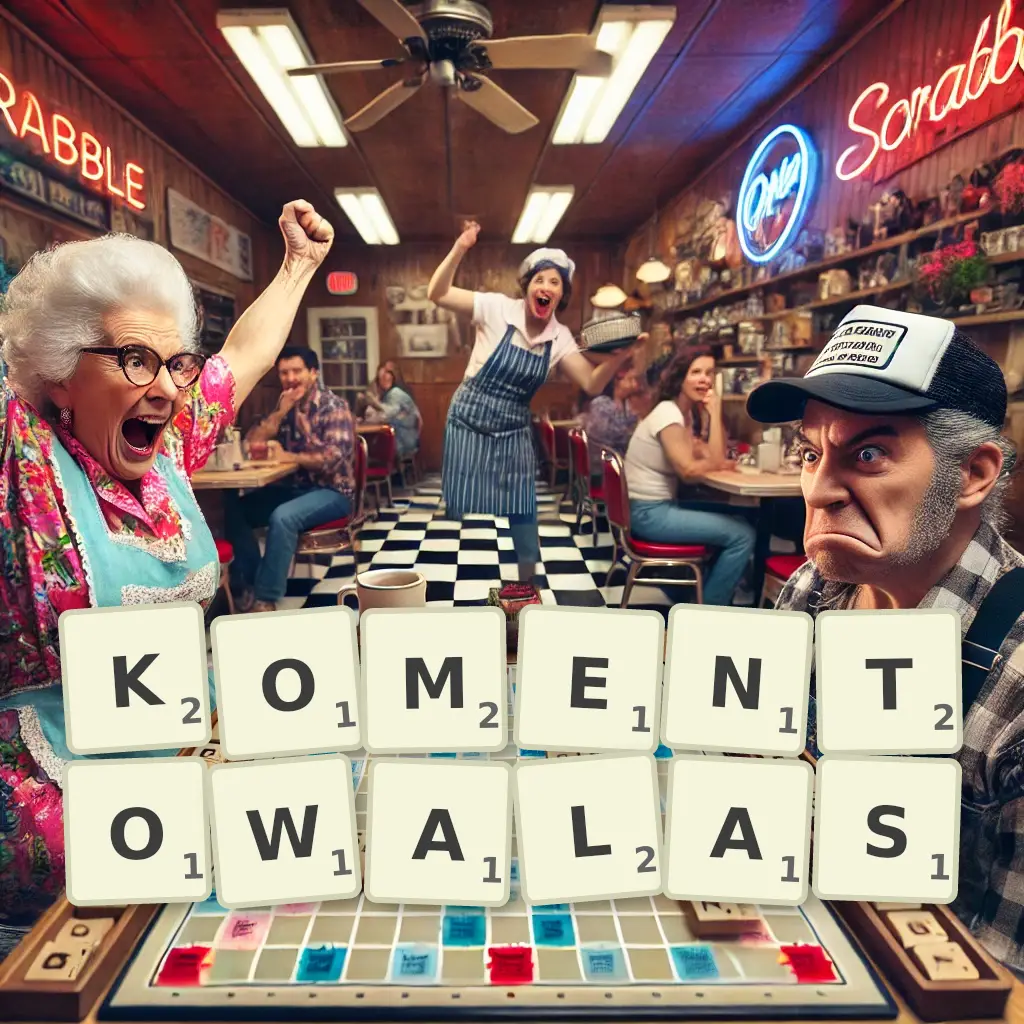 Słowa z liter KOMENTOWAŁAŚ