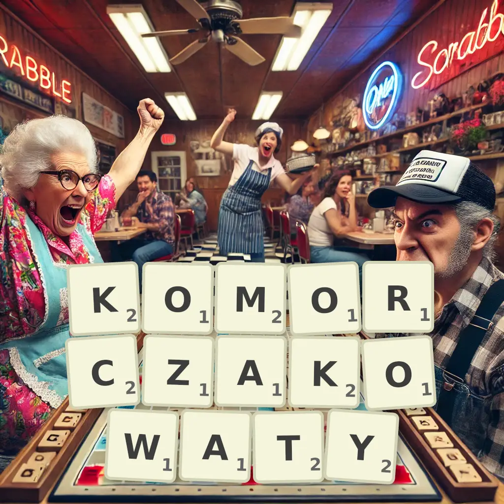 Słowa z liter KOMÓRCZAKOWATY