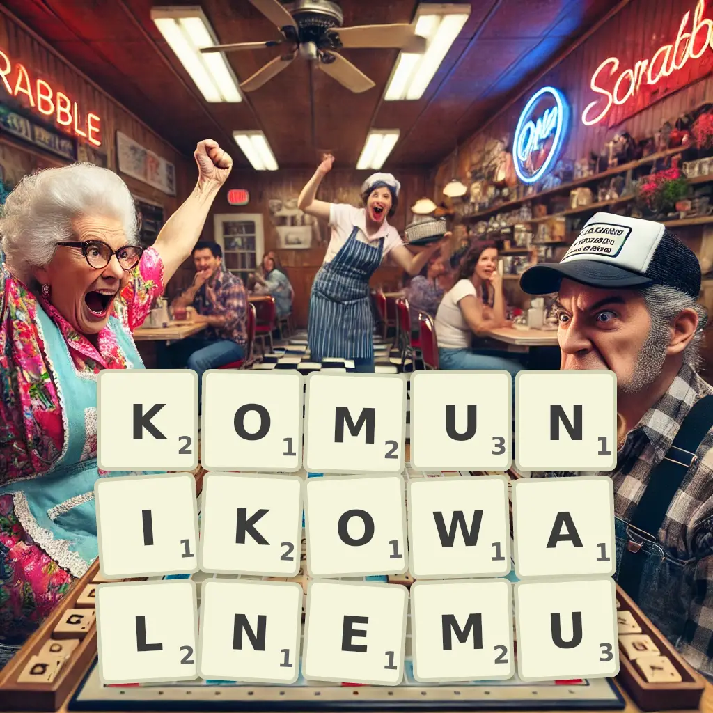 Słowa z liter KOMUNIKOWALNEMU
