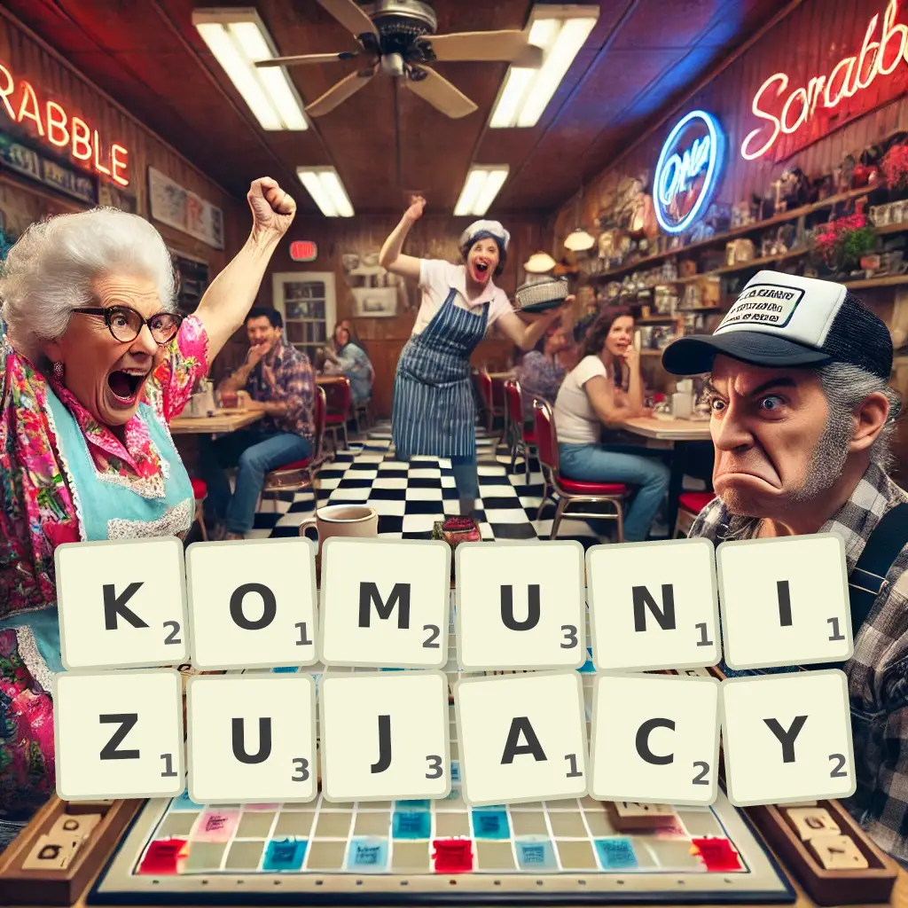 Słowa z liter KOMUNIZUJĄCY
