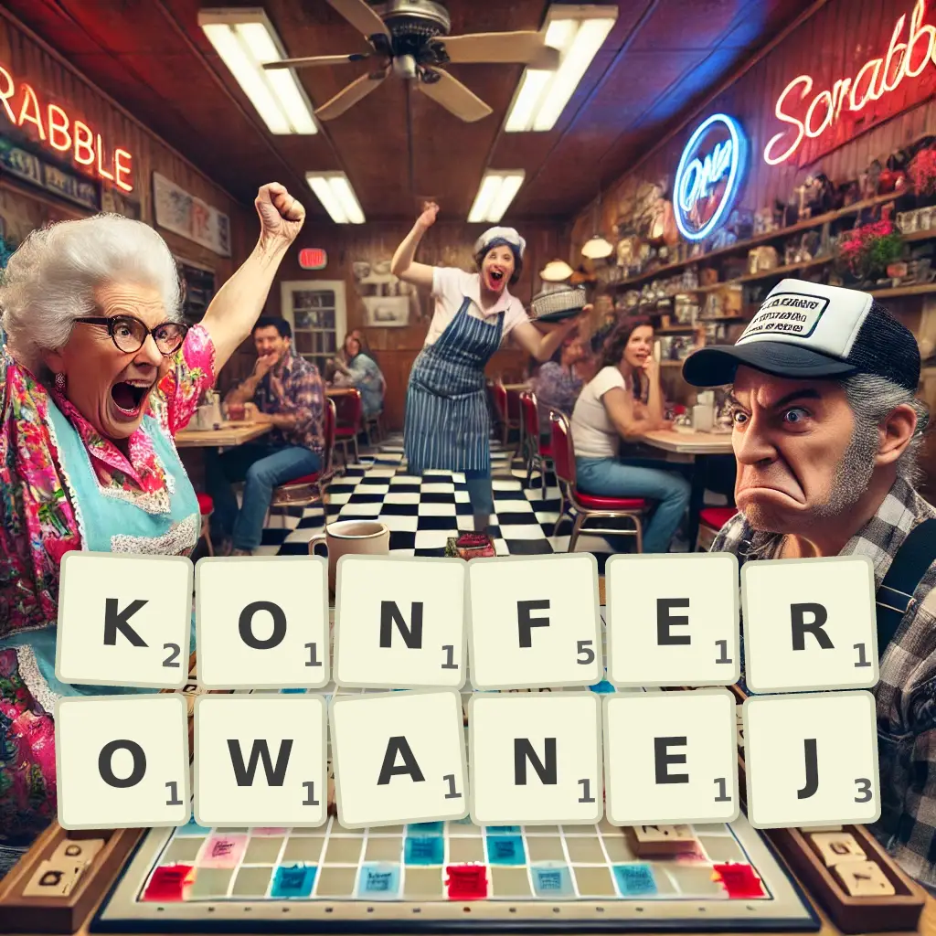 Słowa z liter KONFEROWANEJ