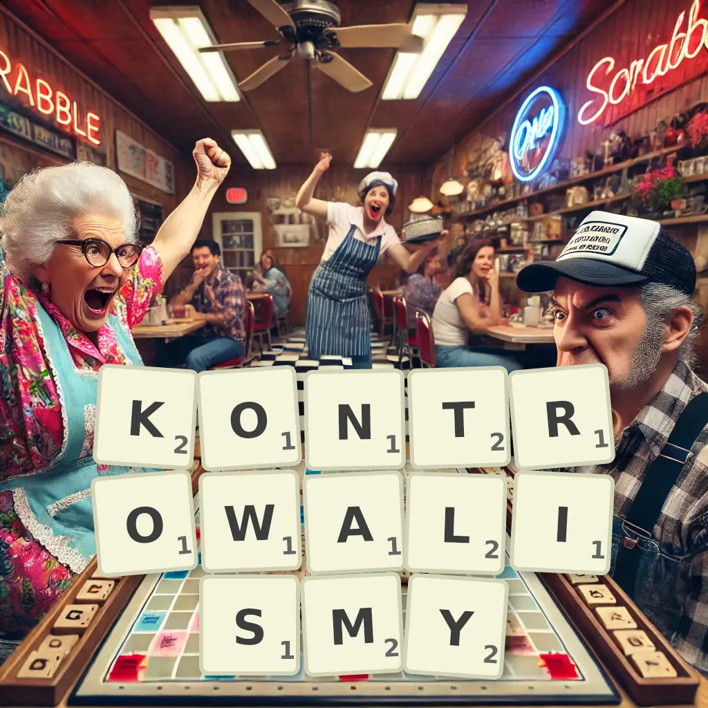Słowa z liter KONTROWALIŚMY