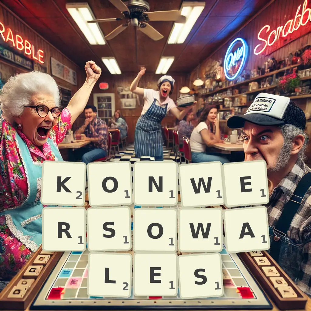 Słowa z liter KONWERSOWAŁEŚ