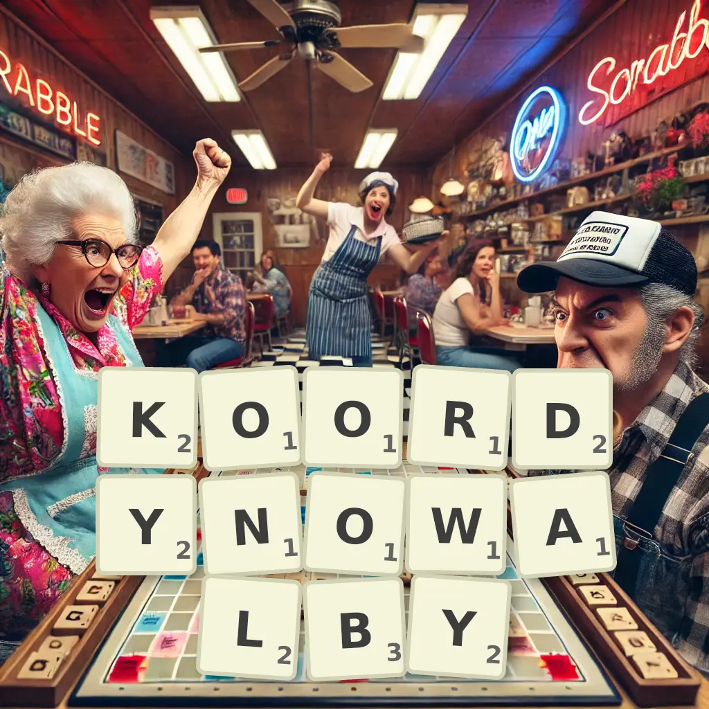 Słowa z liter KOORDYNOWAŁBY