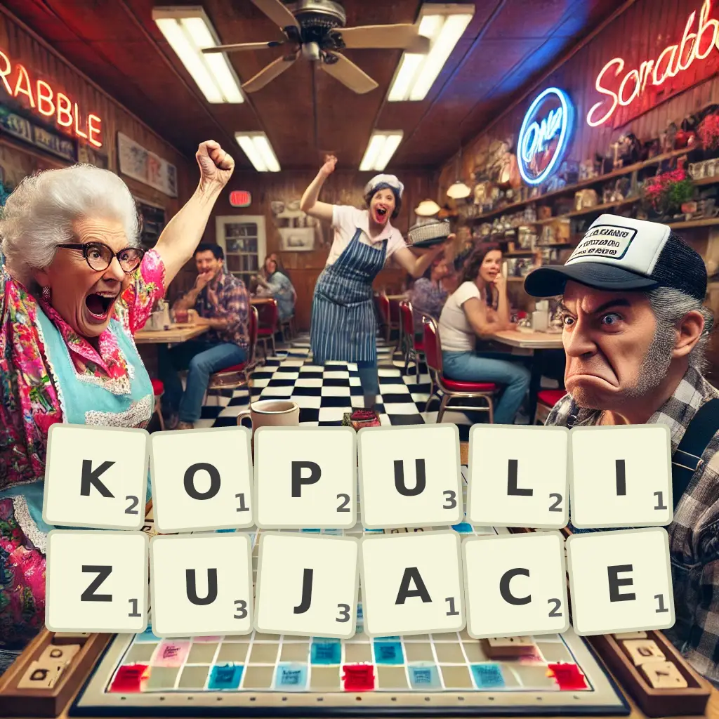 Słowa z liter KOPULIZUJĄCE