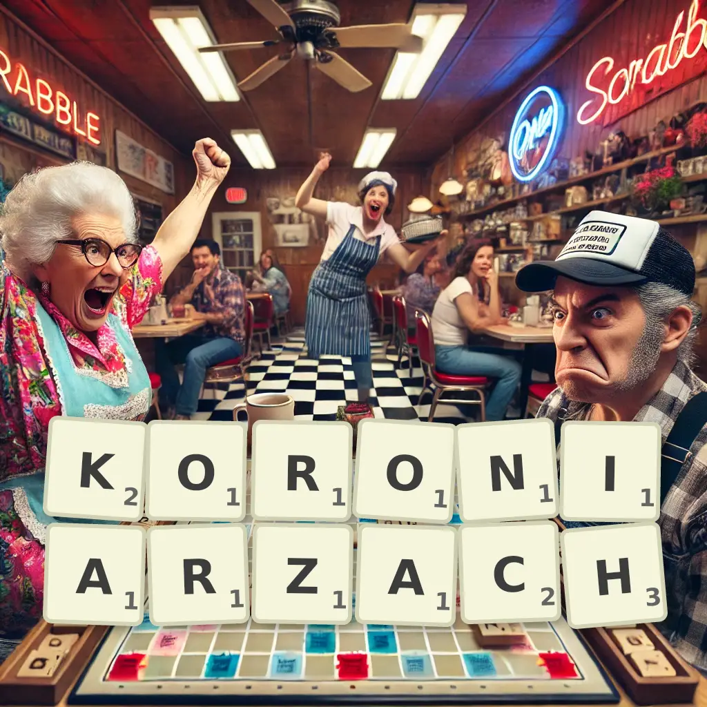 Słowa z liter KORONIARZACH