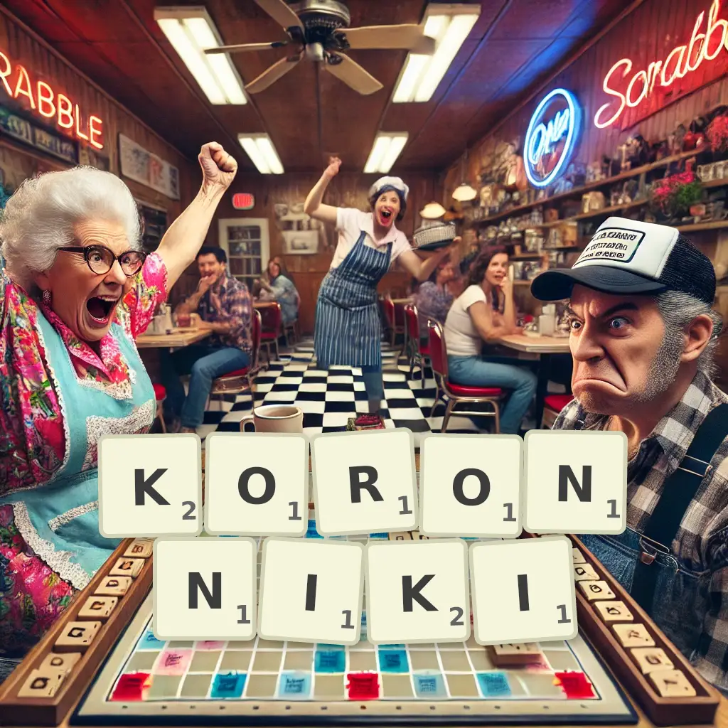 Słowa z liter KORONNIKI