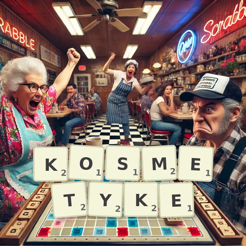 Słowa z liter KOSMETYKĘ