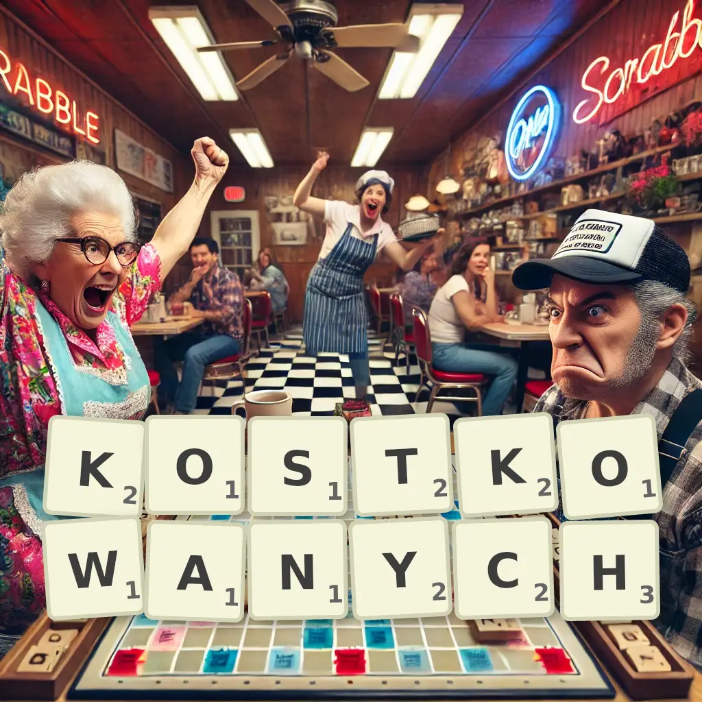 Słowa z liter KOSTKOWANYCH
