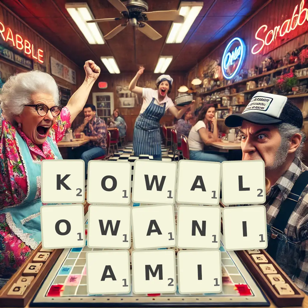 Słowa z liter KOWALOWANIAMI