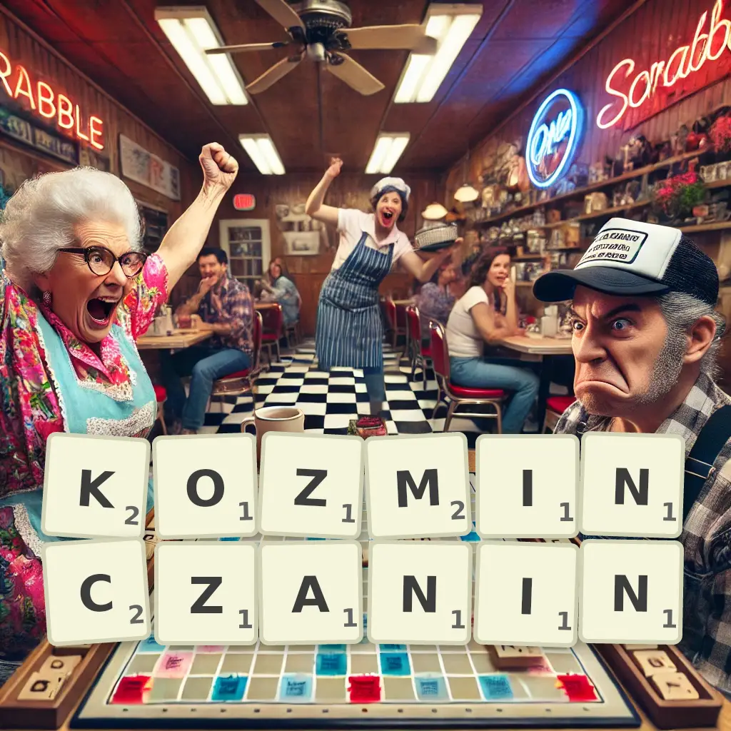 Słowa z liter KOŹMINCZANIN