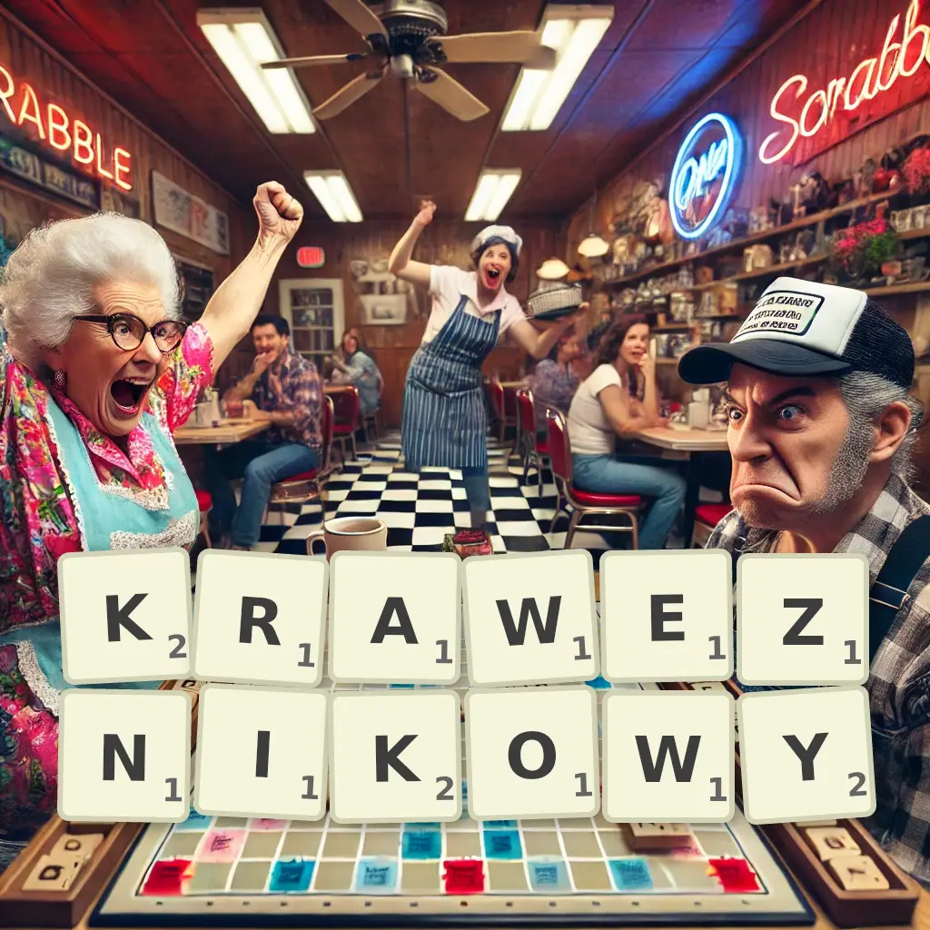 Lista słów z liter KRAWĘŻNIKOWY Słowa z liter KRAWĘŻNIKOWY