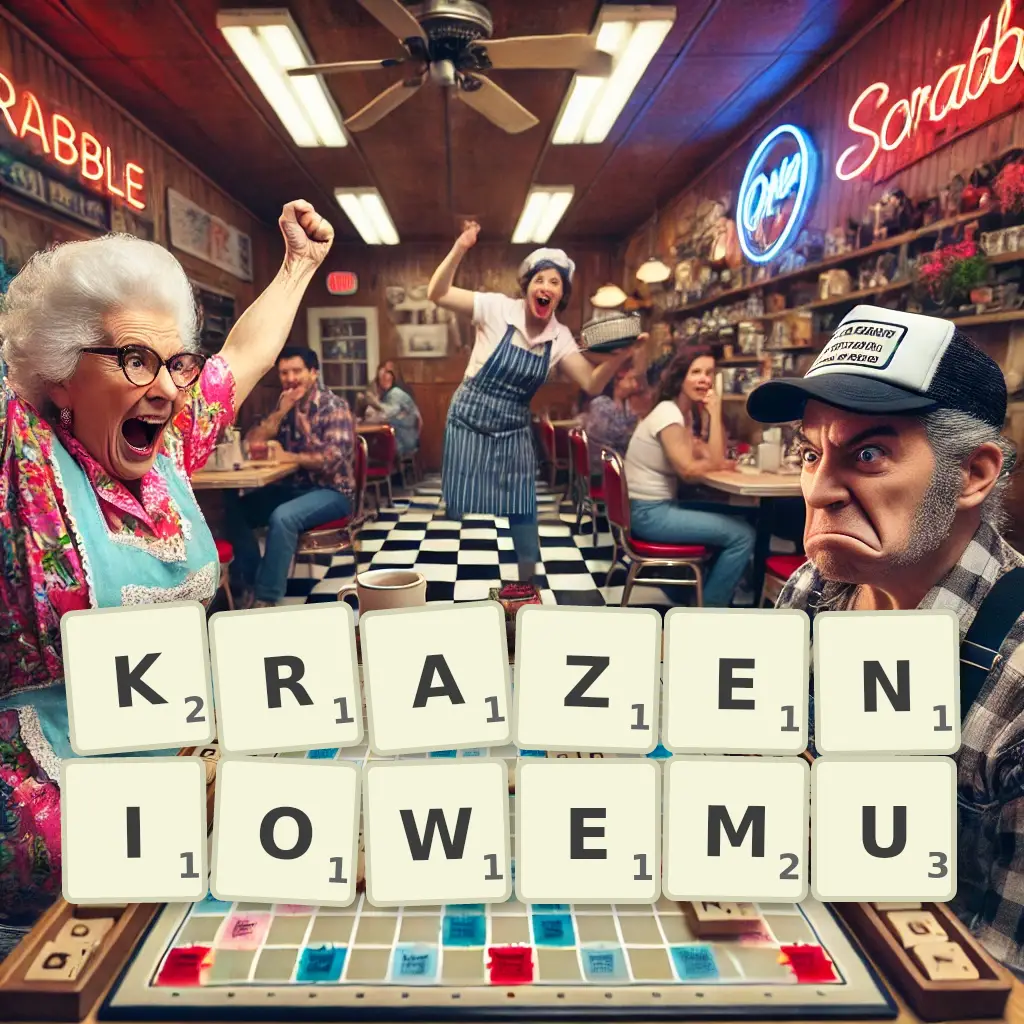 Słowa z liter KRĄŻENIOWEMU