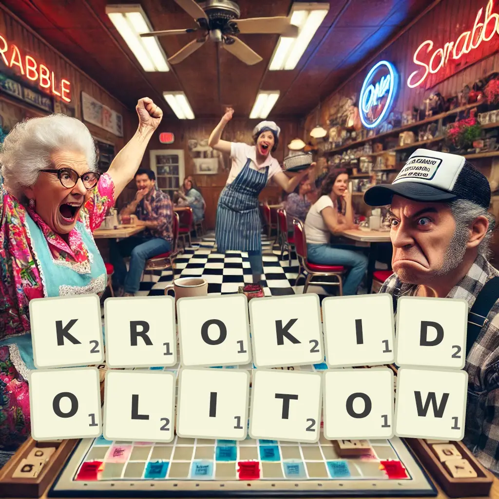 Słowa z liter KROKIDOLITÓW