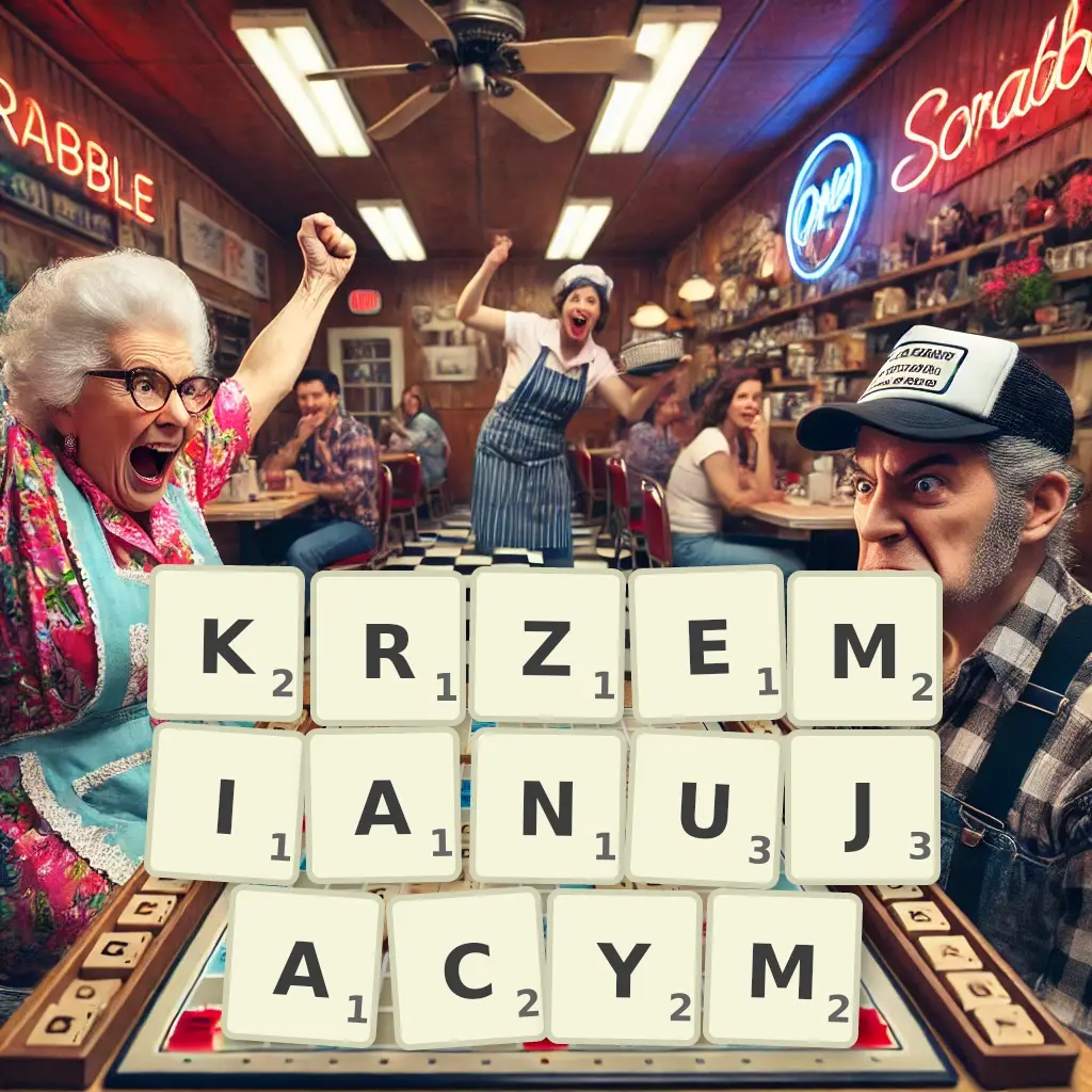 Słowa z liter KRZEMIANUJĄCYM
