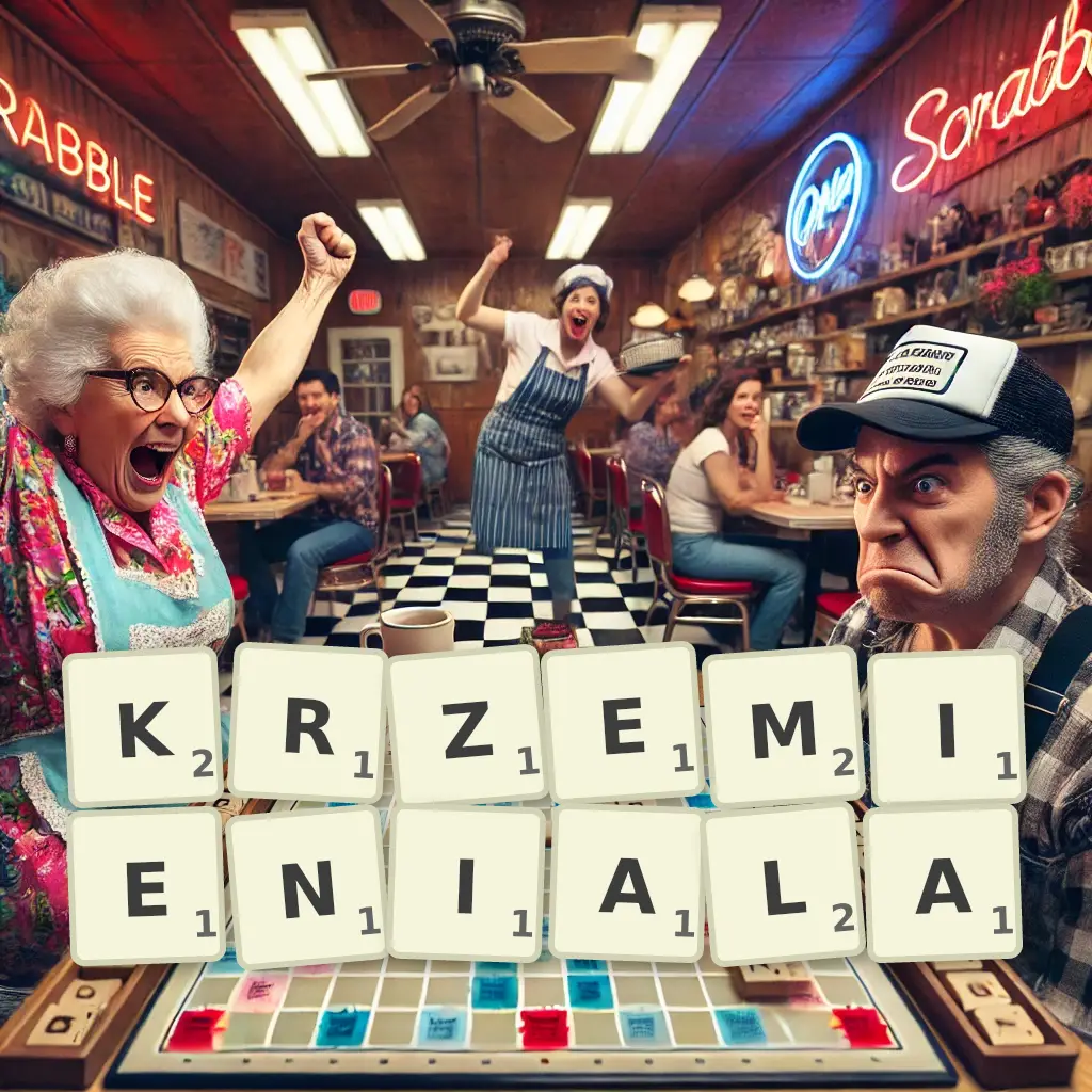 Słowa z liter KRZEMIENIAŁA