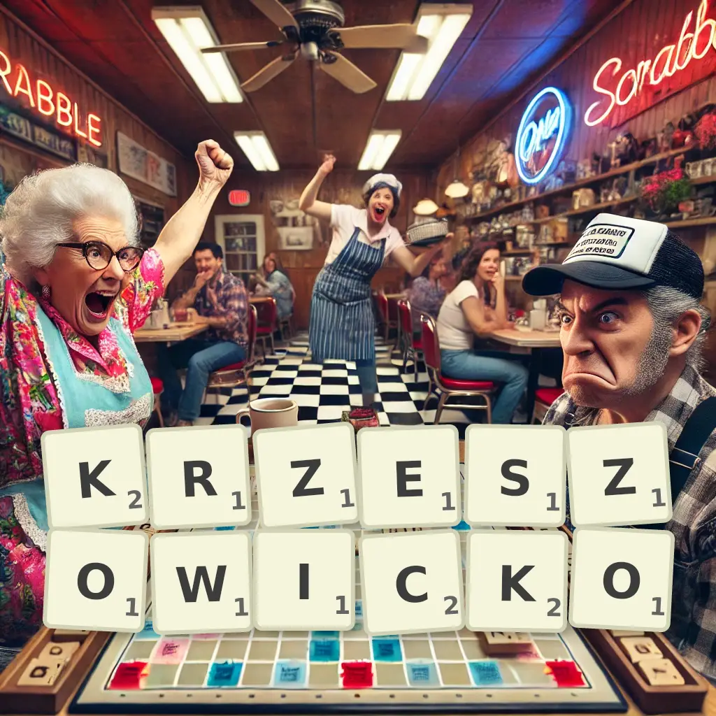 Słowa z liter KRZESZOWICKO