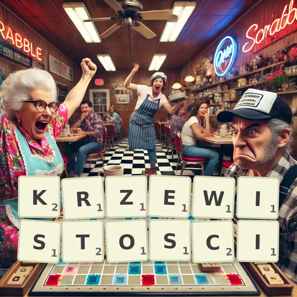 Słowa z liter KRZEWISTOŚCI