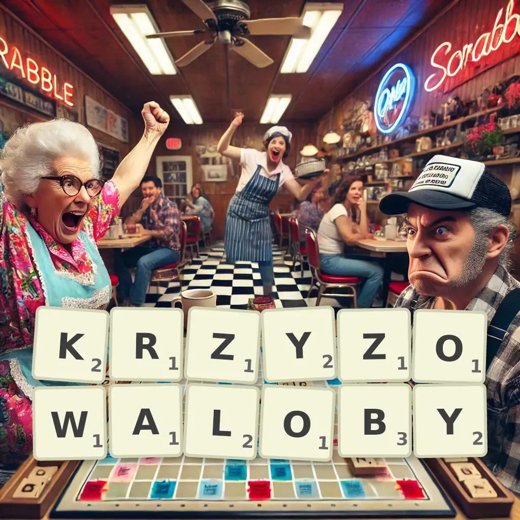 Słowa z liter KRZYŻOWAŁOBY