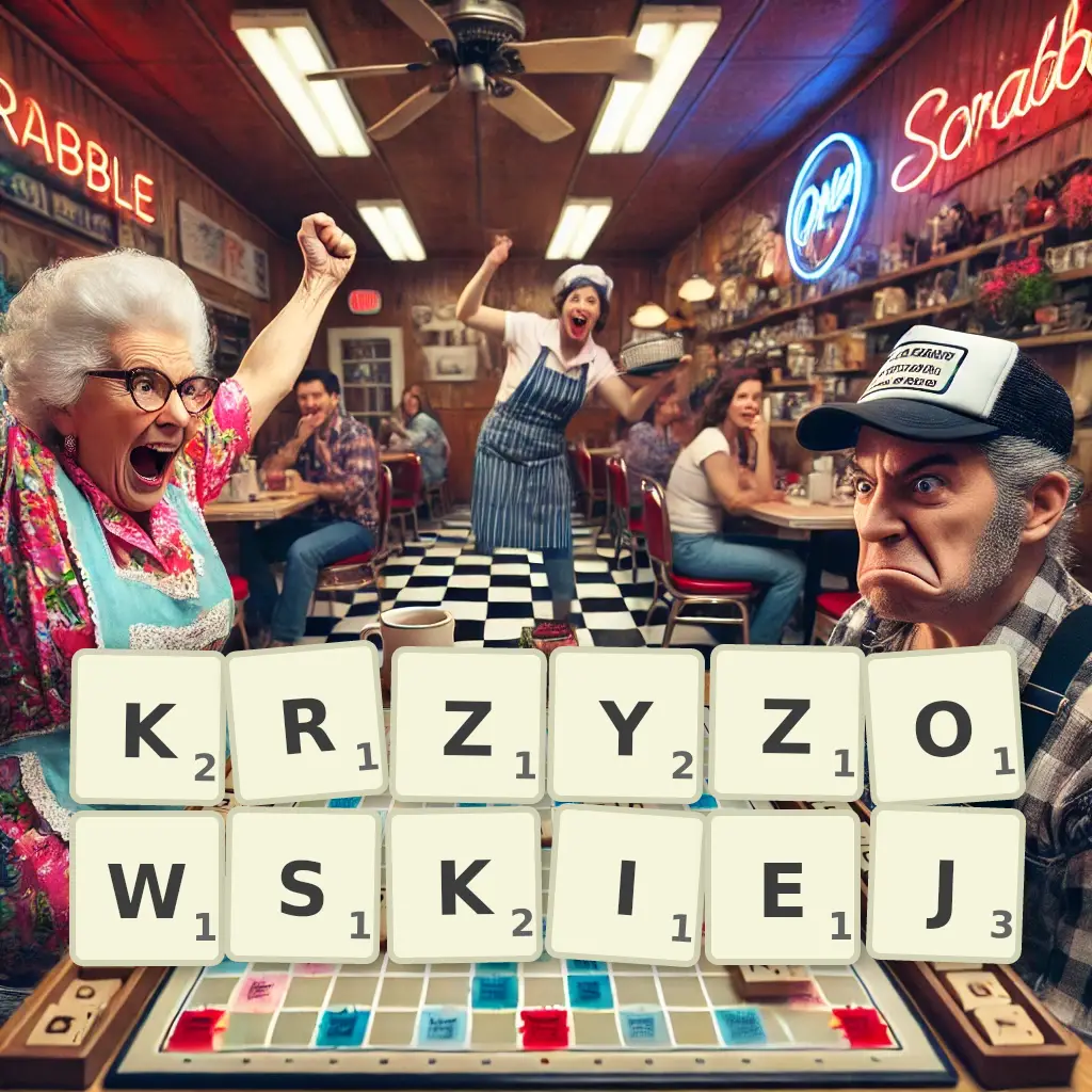 Słowa z liter KRZYŻOWSKIEJ